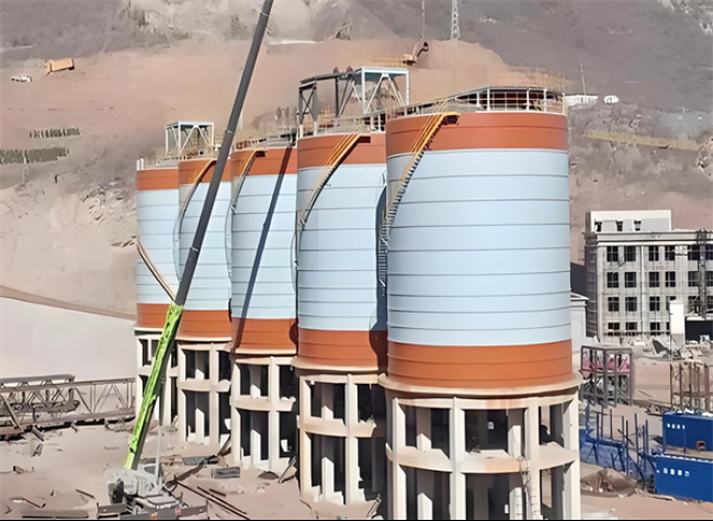 屏山高架钢板仓